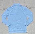 Peter Millar Pullover Youth Large 11-12 Blue 1 4 Zip Mock Neck Golf Stretch