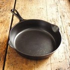 Vintage Griswold Cast Iron Skillet Frying Pan   5 Large Block Logo - Ironspoon