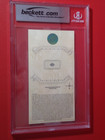 Ray Lewis Superbowl Ticket Beckett Slabbed Signed W  Insc  10 Auto-8-ticket