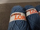 Reynolds Lopi Icelandic Yarn 100  Virgin Wool Blue 100g 110yds - Lot Of 5
