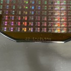 5 Inch Silicon Wafer - Red Hue  Rough Condition  See Images