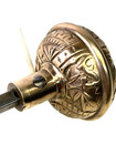 Antique Victorian Door Knob Ornate Eastlake 1890 s  restored Brass Copper  Video