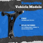 10  For 10-14 Subaru Legacy Front Lower Control Arm Ball Joint Tie Rod Sway Bar