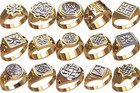 Set Of 15 Pcs Wax Patterns For Lost Wax Casting Silver Or Gold Jewelry_m15