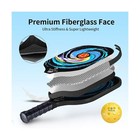 Ticci Pickleball Paddle  Usapa Approved Premium Graphite Pickleball Set Of 2    