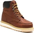 Mens Safety Work Boots 6 Inch Soft Toe Wedge Sole Waterproof Shoes