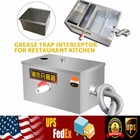 Stainless Steel Grease Trap Interceptor Set For Restaurant Kitchen Commercial