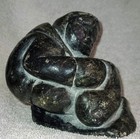 Vintage Inuit Canadian Eskimo Carved Soapstone Hunter With Seal Signed