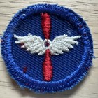 1960s Us Army Cap Civil Air Patrol Twill 1 Inch Cap Patch