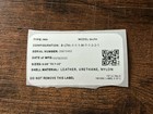 Cairns Fire Helmet Labels  non Certified 