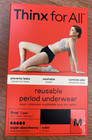 Lot Of 4 Pairs Thinx Reusable Period Briefs Underwear Super Absorbant Medium New