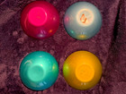 Set Of Four Vintage Mid Century Norwegian Emalox Enameled Aluminum Bowls 4   