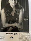 Ashley Judd Signed Photo Autographed Signed Kiss The Girls Movie Photo
