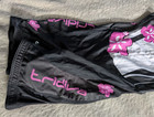 Louis Garneau Sprint Skin Suit Triathlon Tri Womens M Padded Cycling Shorts