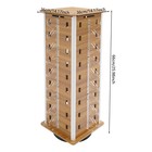 4-sided Sunglasses Display Rack 36 66cm Eyeglass Organizer Holder 360   Rotating