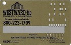 Westward Ho Casino - Las Vegas  Nv - 1st Issue Slot Card  Preferred Customer