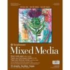Mixed Media Pad 11x14 Inch 15 Sheets 140lb Vellum Paper Acid Free Wet Dry Art 11