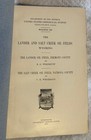 Usgs Bulletin 452 The Lander  And Salt Creek Oil Fields Wyoming 1913 Maps