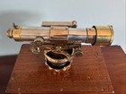 Quality Brass    Bronze Mahogany Cased Cooke  t s Ltd  Theodolite-level Cir-1940