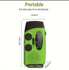 Emergency Hand Crank Weather Flashlight Radio