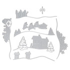 Crafter s Companion Scene Edge able Xmas Die Bundle New