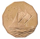 Cook Islands 5 Dollars  2015  N  73329  Mint