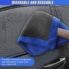 2 Pack Clay Bar Towel Car Detailing Microfiber Cleaning Cloth 12x12 Inch Tool