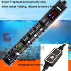 2x 100w-500w Aquarium Heater Anti-explosion Submersible Fish Tank Led Adjustable