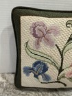 Vintage Needlepoint Decorative Pillow
