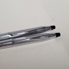 Vtg Cross Twist Pen   Mechanical Pencil Set Made In Usa Century Classic Chrome