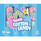 Parade Cotton Candy 12 Pack Assorted Flavors Bulk Carnival Snack Treats Fresh