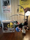 Vintage Disney Mickey Mouse Musical Crib Mobile Rainbow Baby Nursery Works