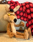 Mighty Star Vintage 1991 Wile E Coyote Large Plush Warner Bros Looney Tunes