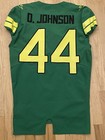 Dj Johnson Oregon Ducks Game Used Jersey Game Worn Jersey