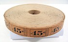 Vintage Ticket Roll Capitol 45 Cent Amusement Carnival Prizes Old Stock