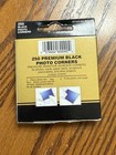 Pioneer Black Photo Corners  same Shipping Any Qty 