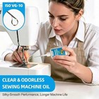 New 1oz Fine Light Sewing Machine Oil  With Precision 1 Oz  Clear