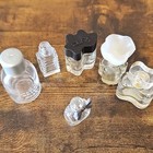 Vintage Miniature Perfume Bottle Lot Of 6 Guerlain Estee Lauder Body Shop Empty
