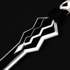 Sao Black Replica Foam Sword For Cosplay  Larp  Prop  yuuki Konno 