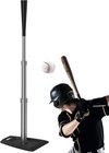 Batting Tee For Baseball  Hitting  Adjustable Softball Tee W Rubber Top  24-45 