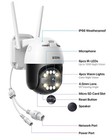 Zosi 5mp Wifi Ai Human Detection Security Ip Instant Alert Camera Remote View