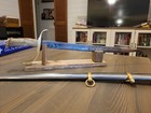 Custom Modified Civil War Stag Handle Reproduction Short Sword W sheath