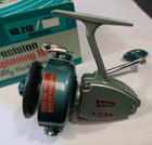 Rare Heddon 210-l Left Hand Vintage Fishing Spinning Reel In Box - Mint