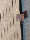 Primitive Barn Door Wood Panel Farmhouse Decor Tung Groove Hinge Wall Hanging