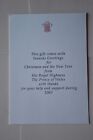 King Charles  prince Of Wales  Great Britain Card Christmas Gift 2003