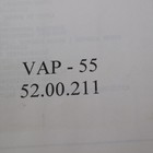 Muller Vap 55 Compactor Roller Parts Manual Book Catalog List Vibratory Drum