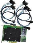 Lsi 9300-16i 12gb s Sas sata Pcie Hba It Model Zfs Truenas 4 sff-8643 Sata Cable
