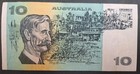  1982  Australia 10 Dollars P45d Tzf737532  Sigs Johnston-stone  