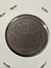 1864 Two-cent Coin - Vf