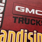 Gmc Trucks Merchandising 3 Ring Binder Only Red -  Gm Dealership Salesman Rep